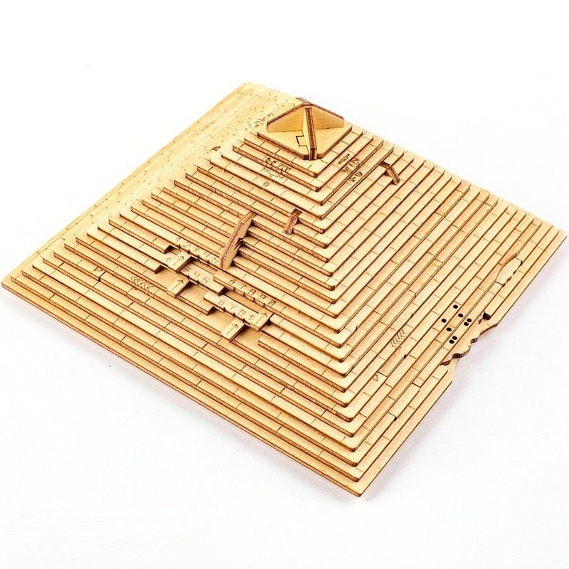 Pyramide Décryptage Nouvelle Boîte En Bois de Puzzle - OUIOUISHOP