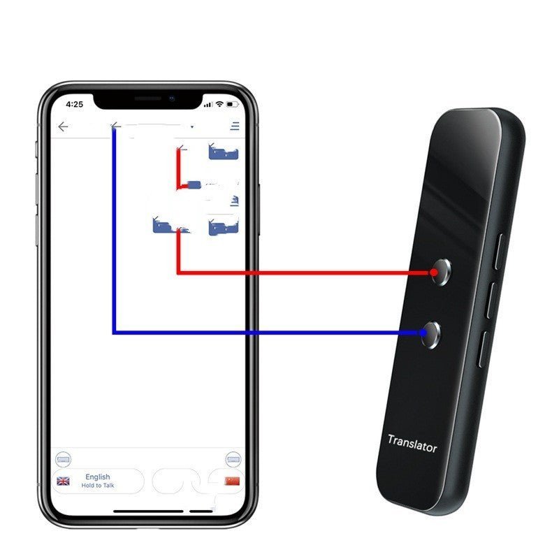 Traducteur Intelligent Bluetooth traduction multilingue - OUIOUISHOP