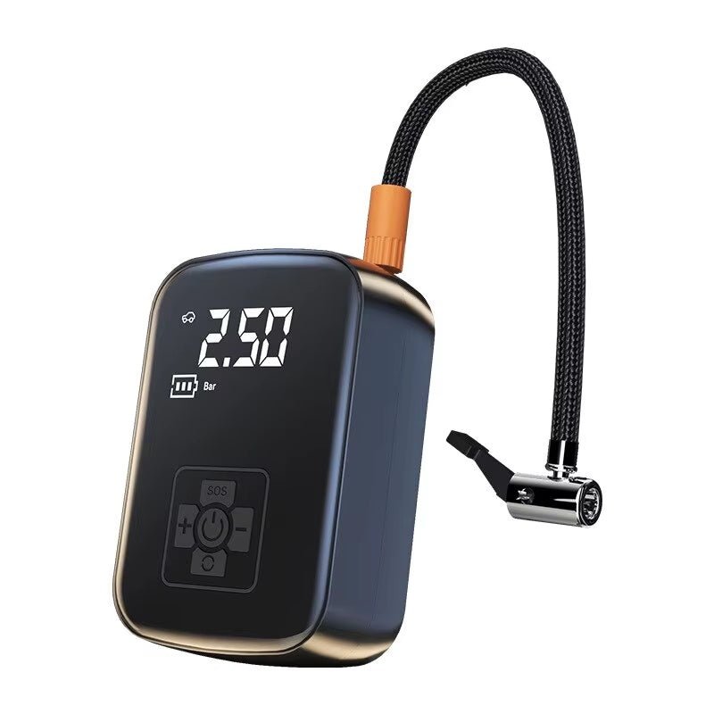 Compresseur d'air électrique sans fil pour voiture, gonfleur de pneus pour moto, vélo, bateau, roues automobiles - OUIOUISHOP