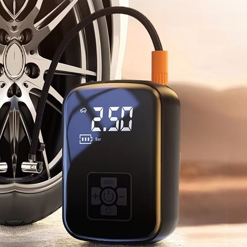 Compresseur d'air électrique sans fil pour voiture, gonfleur de pneus pour moto, vélo, bateau, roues automobiles - OUIOUISHOP